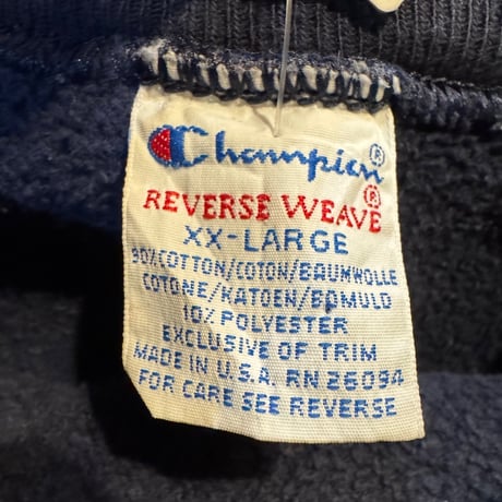 90'sUSA製チャンピオンリバースウィーブ XXL