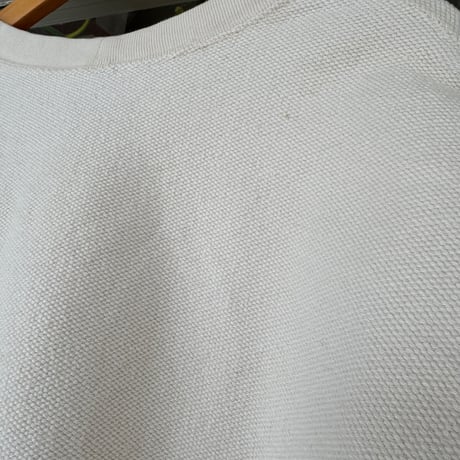 USA製 LANDS' END 鹿の子クルーネックスウェット
