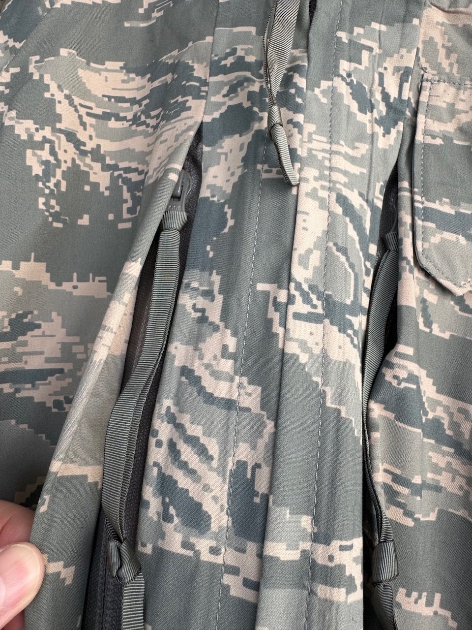 U.S.AIR FORCE APECS ABU デジタル タイガーカモ GORE-TEX パー