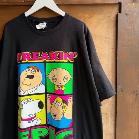 90s ファミリー・ガイ プリントTシャツ