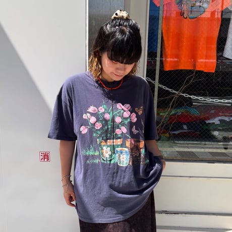 USA製 ネコTシャツ