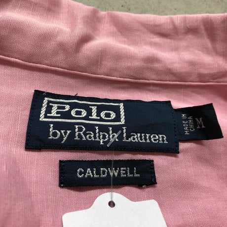 Ralph Lauren 半袖無地シャツ 〝CALDWELL〟M