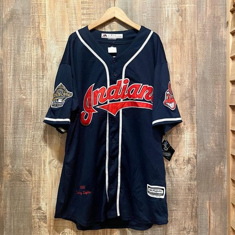 【NOS】MLBインディアンスベースボールシャツ