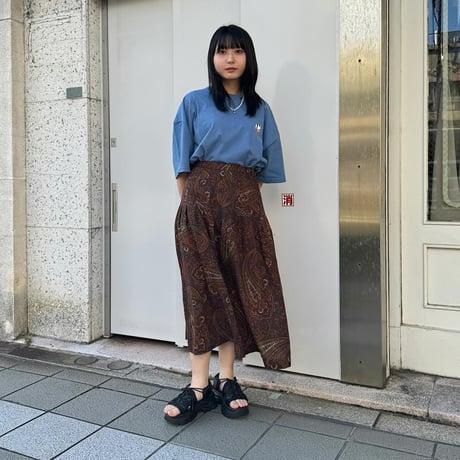 cottage tailor ペイズリー柄スカート