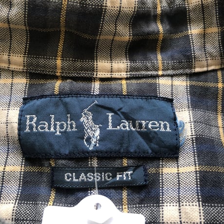 Ralph Lauren チェックシャツ 〝CLASSIC FIT〟