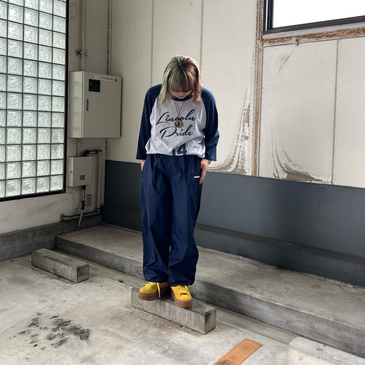 adidas ナイロンパンツ | CUSTOM FEVER