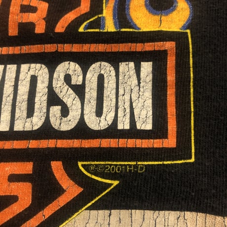 2001 HARLEY DAVIDSON プリントTシャツ