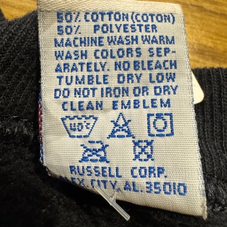 90's USA製RUSSELL無地スウェット L