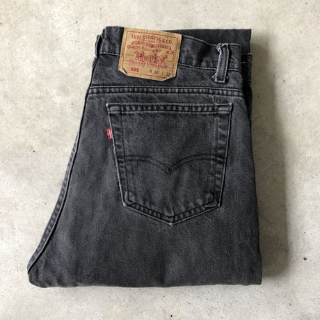 90'sUSA製 Levi's505  W36×L32 ブラック