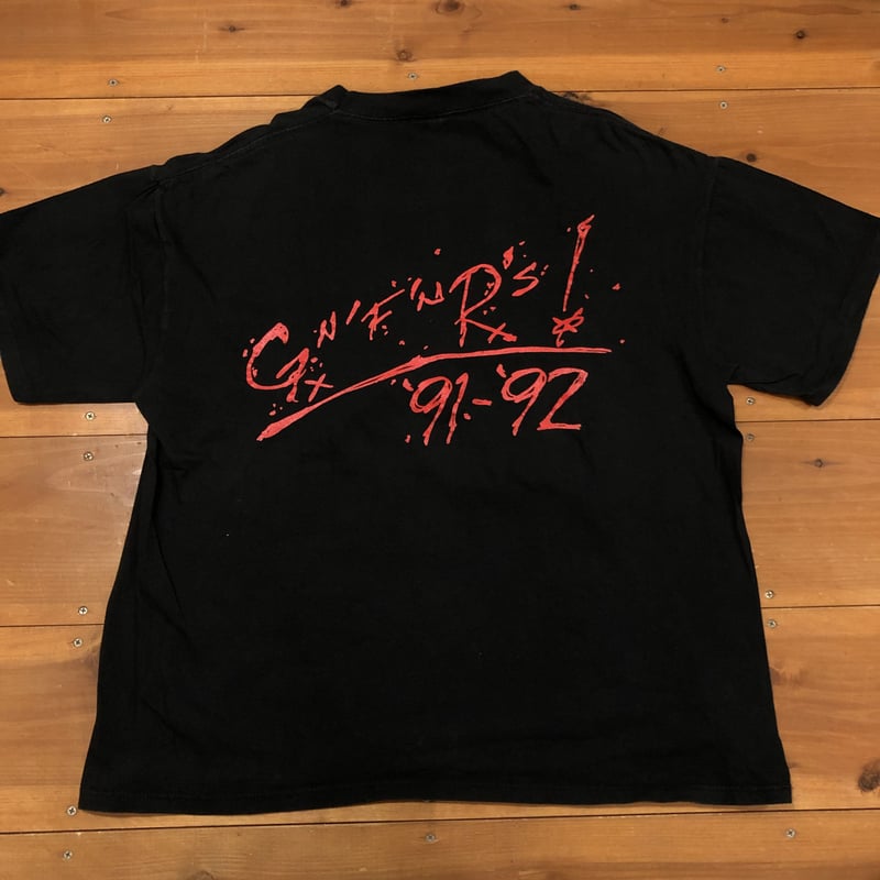 GUNS N' ROSES 91-92 Tシャツ 古着Tシャツ】音楽 Guns N' Roses