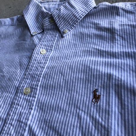 Ralph Lauren ストライプシャツ 〝BLAKE〟  L