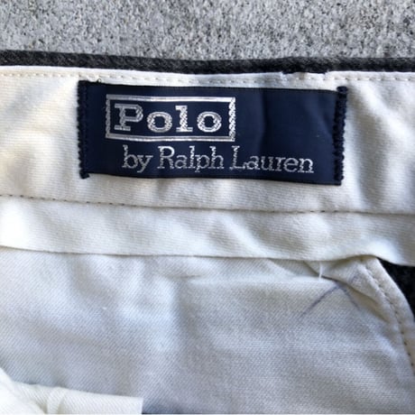 Polo by Ralph Lauren ウール混スラックスW34×L32