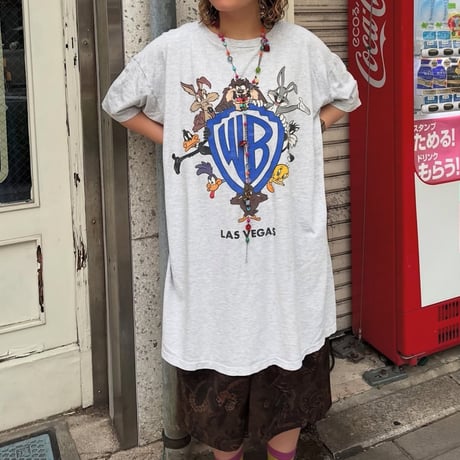 USA製 ルーニー・テューンズ キャラ集合Tシャツ