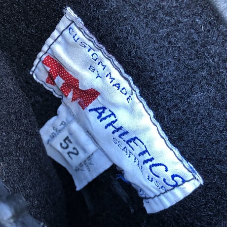 90'sUSA製 TM ATHLETICS ウールスタジャン