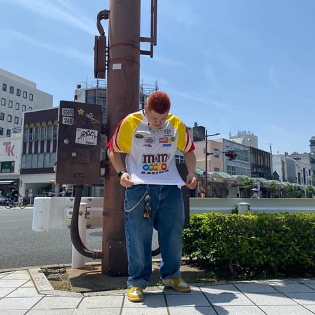 NASCAR 企業ロゴ ラグランTシャツ