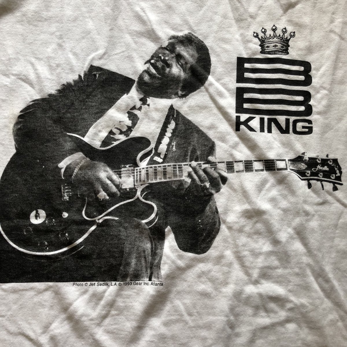 1993 未使用BB KING Tシャツ | CUSTOM FEVER