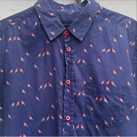 MARC BY MARC JACOBS 鳥総柄シャツ