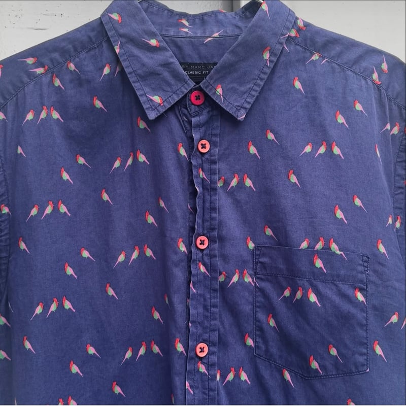 MARC BY MARC JACOBS 鳥総柄シャツ | CUSTOM FEVER