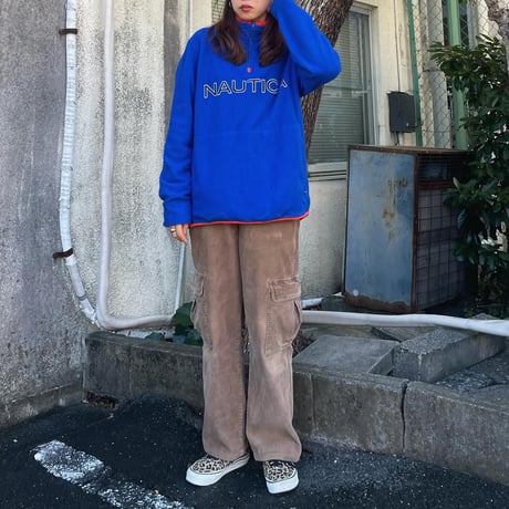 NAUTICAハーフジップフリース
