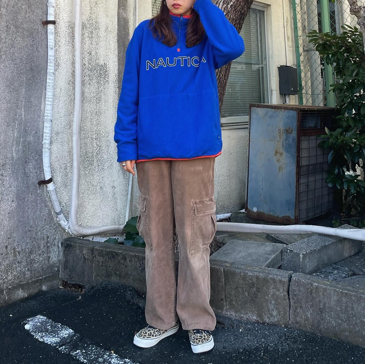NAUTICAハーフジップフリース | CUSTOM FEVER NAUTICAハーフジップフリース | CUSTOM FEVER