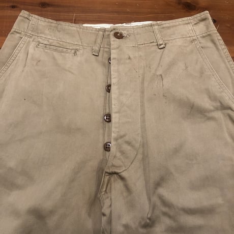 ① Vintage U.S.ARMY M-45 Chino Trousers
