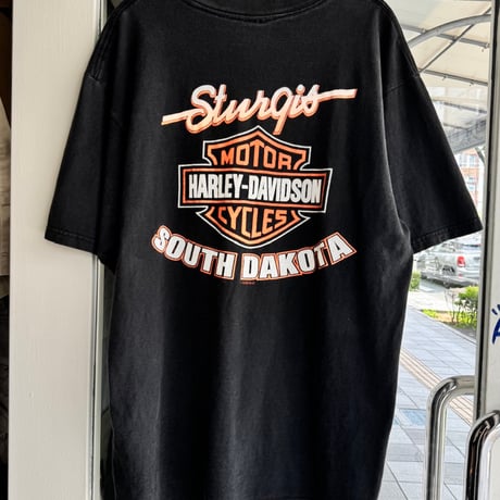 90's USA製 HARLEY DAVIDSON プリントTシャツ L