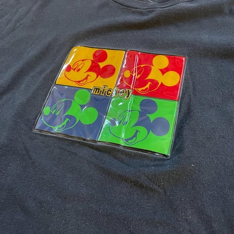 ビニールミッキーTシャツ
