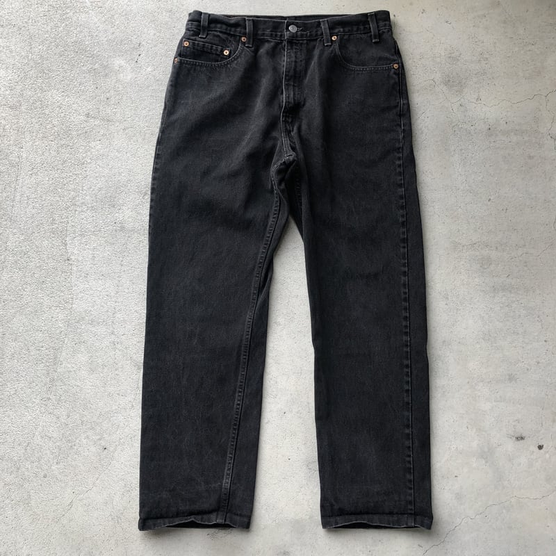 Levi's505 W36 ブラック | CUSTOM FEVER