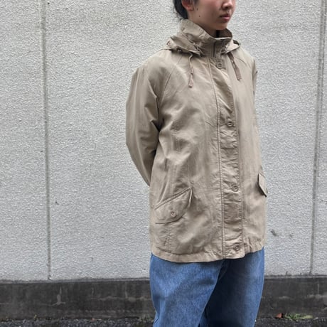 LANDS’ END ナイロンフーディージャケット