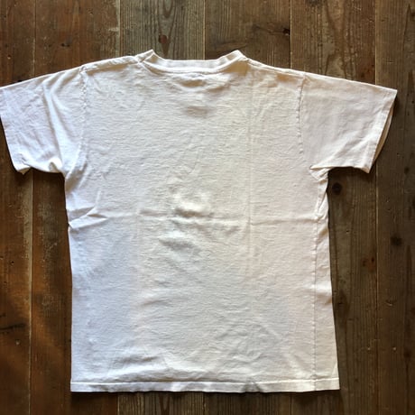 〜80年代チャンピオン染み込みプリントTシャツ　L