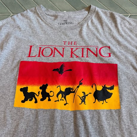ライオン・キング プリントTシャツ