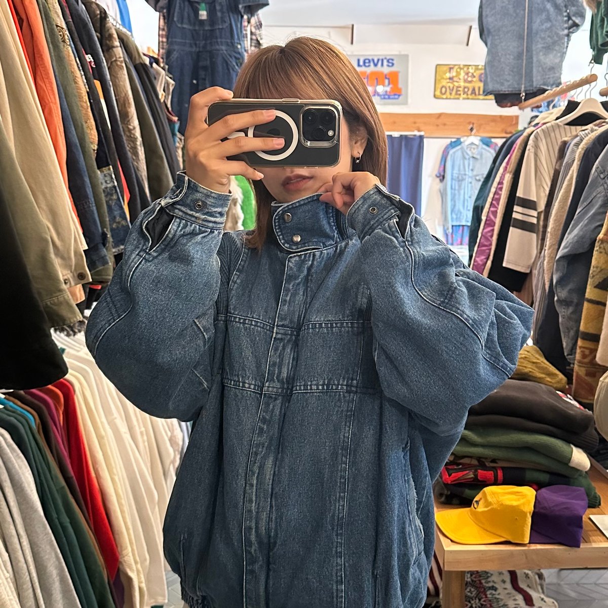 完売品✨self-portrait セルフポートレート デニム ジャケット S SELF PORTRAIT(セルフ・ポートレイト) アウター(レディース