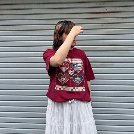 ONEITA 両面プリントTシャツ