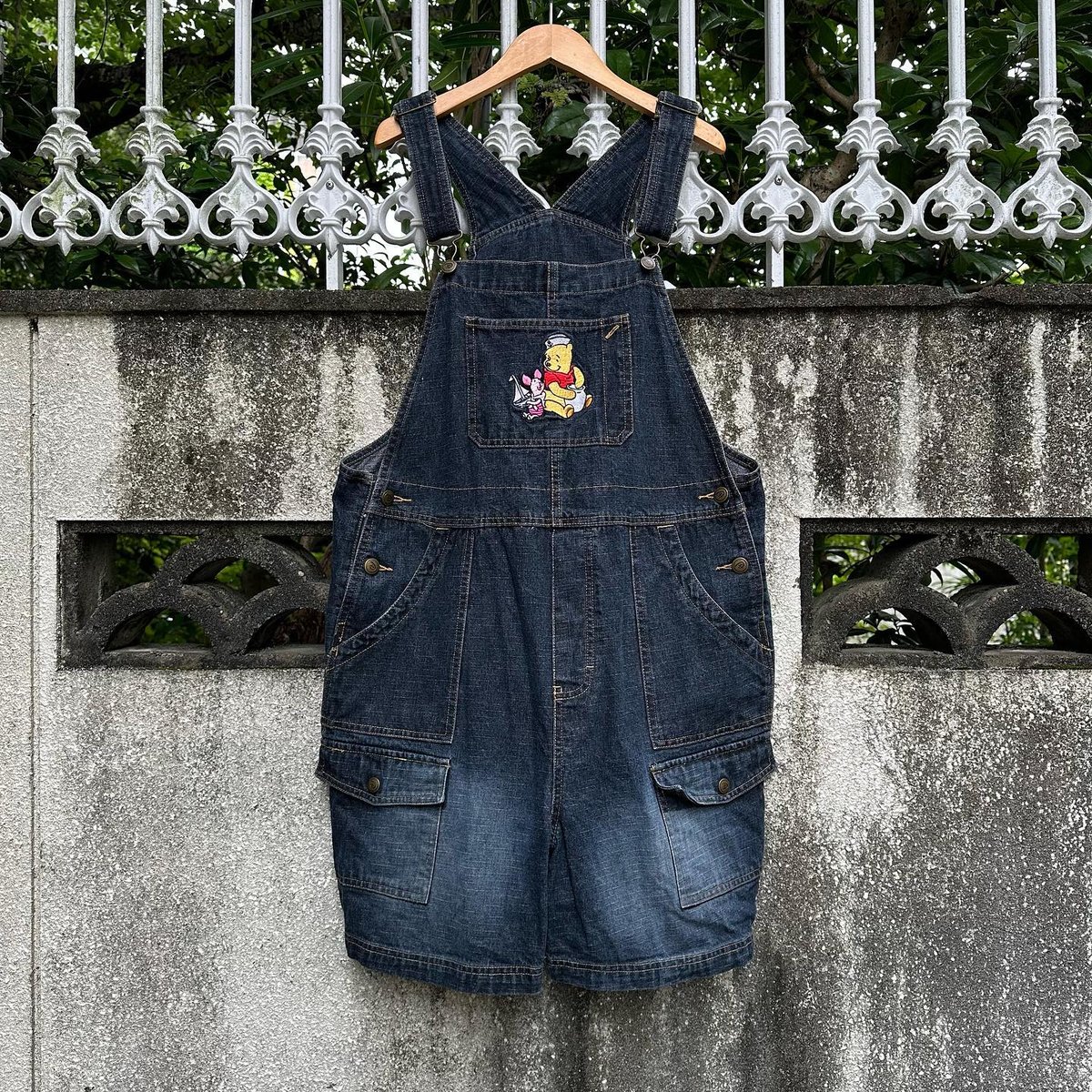 プーさん刺繍サロペット | CUSTOM FEVER