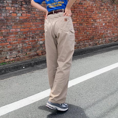carharttダック地ペインターパンツ
