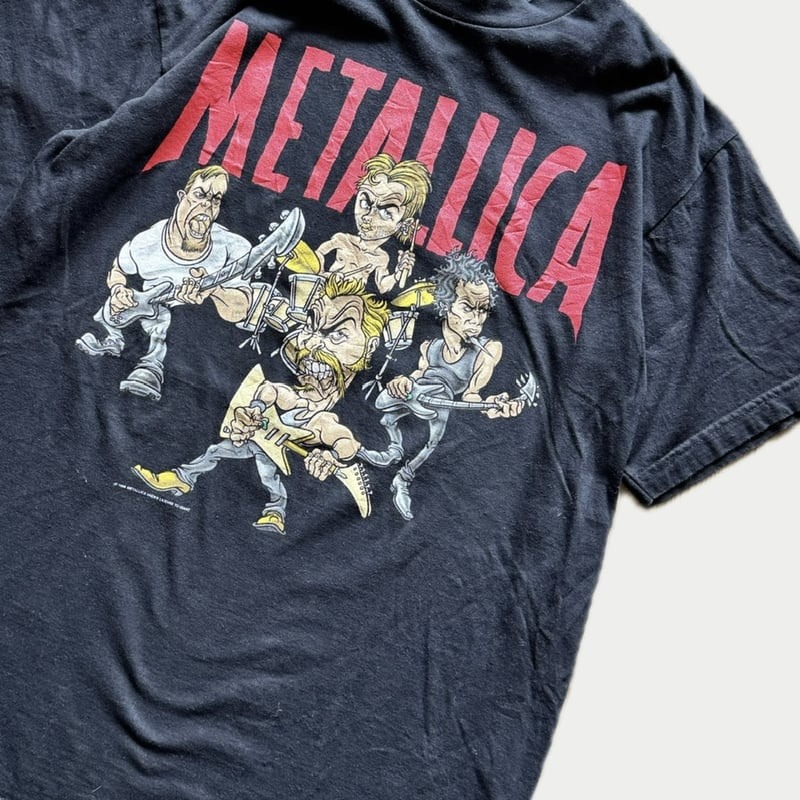 X*a様 90’s LLICA ツアーTシャツ L相当 状態◎バンドT 90's METALLICAバンドツアーTシャツ L | CUSTOM FEVER