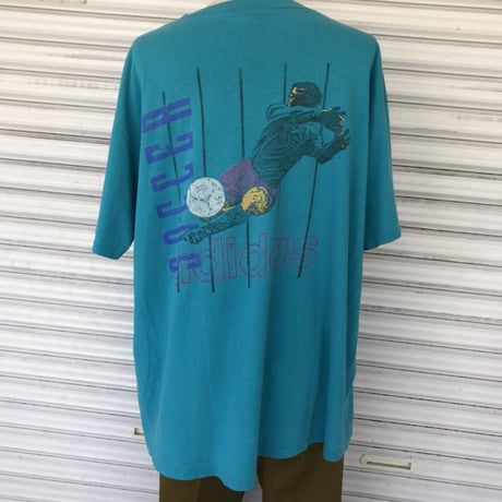 90's adidas ビッグT