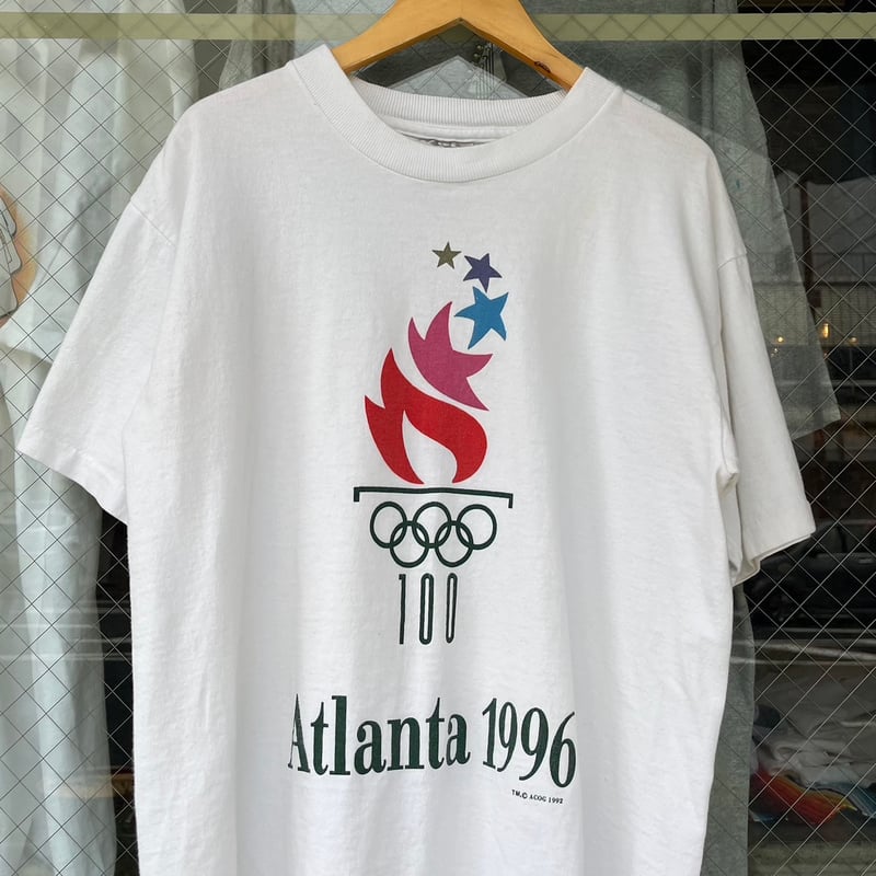 アトランタオリンピック ビンテージTシャツ 古着 90s Champion アトランタ 五輪 オリンピック オール