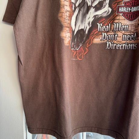 USA製 HARLEY DAVIDSON プリントT  XL