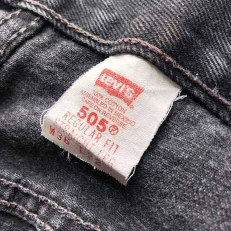 Levi's505  W36 ブラック