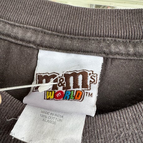 m&m's キャラプリントTシャツ