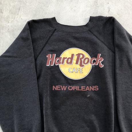 80's HARD ROCK CAFE プリントスウェット