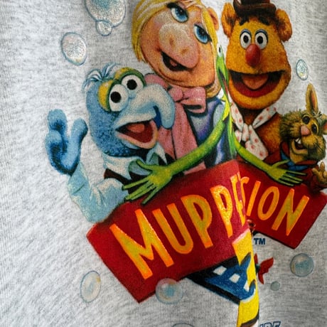 〜00's USA製Disney プリントスウェット XL