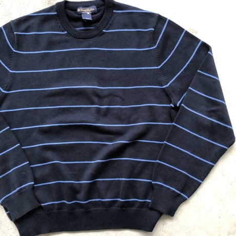 Brooks Brothers ボーダーコットンニット