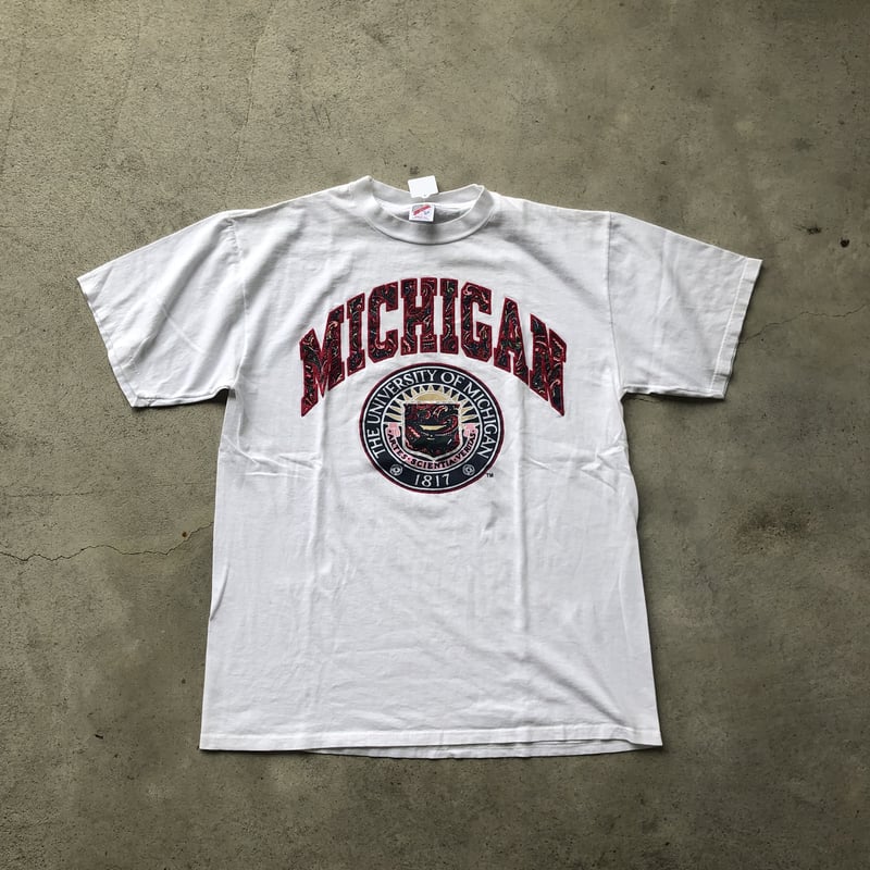 90's USA製 MICHIGAN カレッジTシャツ | CUSTOM FEVER