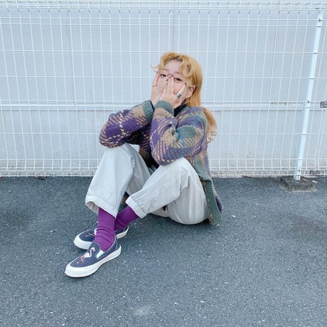 フルジップハンドニットジャケット