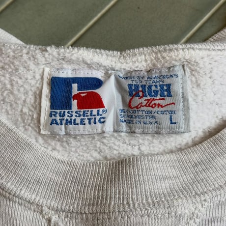 90s USA製 Russell HIGH cotton スウェット