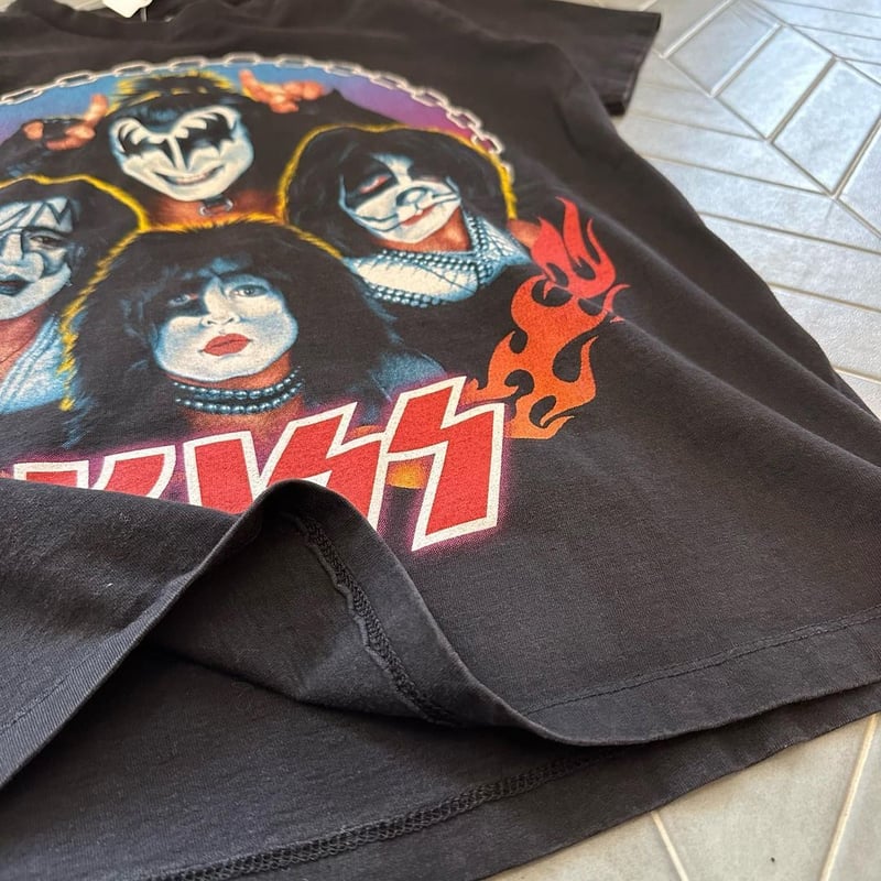 ボース KISS Tシャツ 4枚おまとめ Yahoo!オークション - 新品 【KISS】キッス プリント Tシャツ M