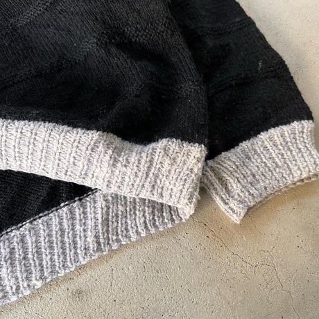 切り替えニット