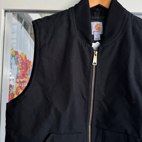 Carhartt ダックベスト ブラック M